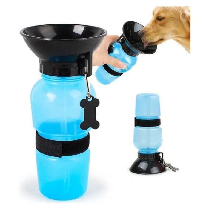 🐶 Botella Bebedero Portátil para Perros – 500 ml 💧
